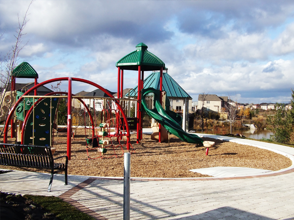 Bronte Creek Neighbourhood Park playground 1